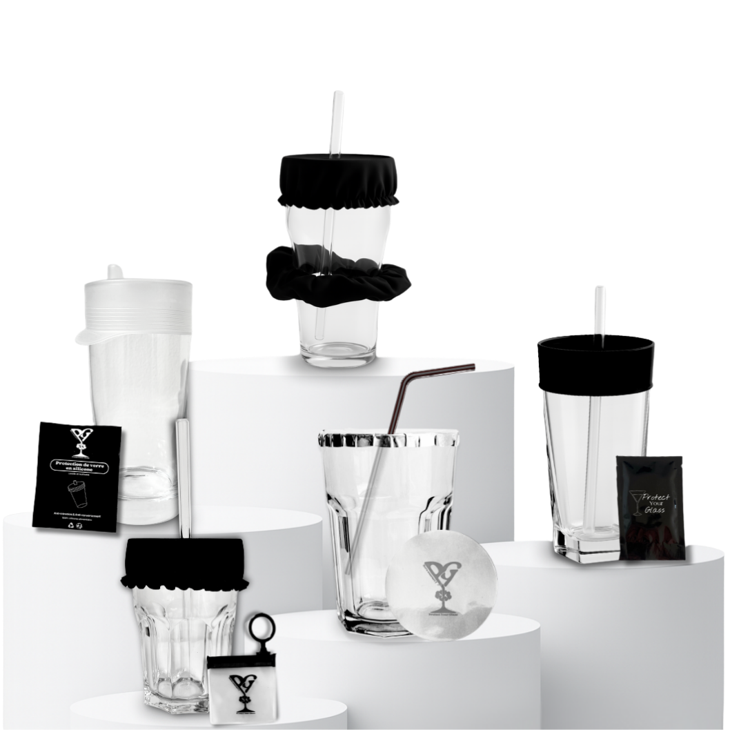 Nos protèges verres anti-drogue