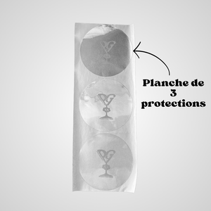 Pack de 250: Protections de verre aluminium