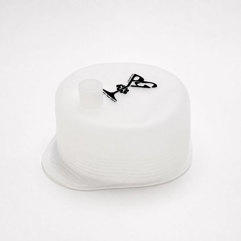 Capote de verre en silicone Protect Your Glass présentée seule.