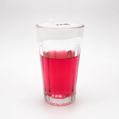 Capote de verre anti-drogue en silicone avec tétine