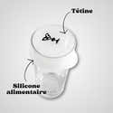 Chouchou Anti-drogue Pour Verre - Protect Your Glass, Réutilisable, Lavable, S'adapte à Tous Les Verres - 3