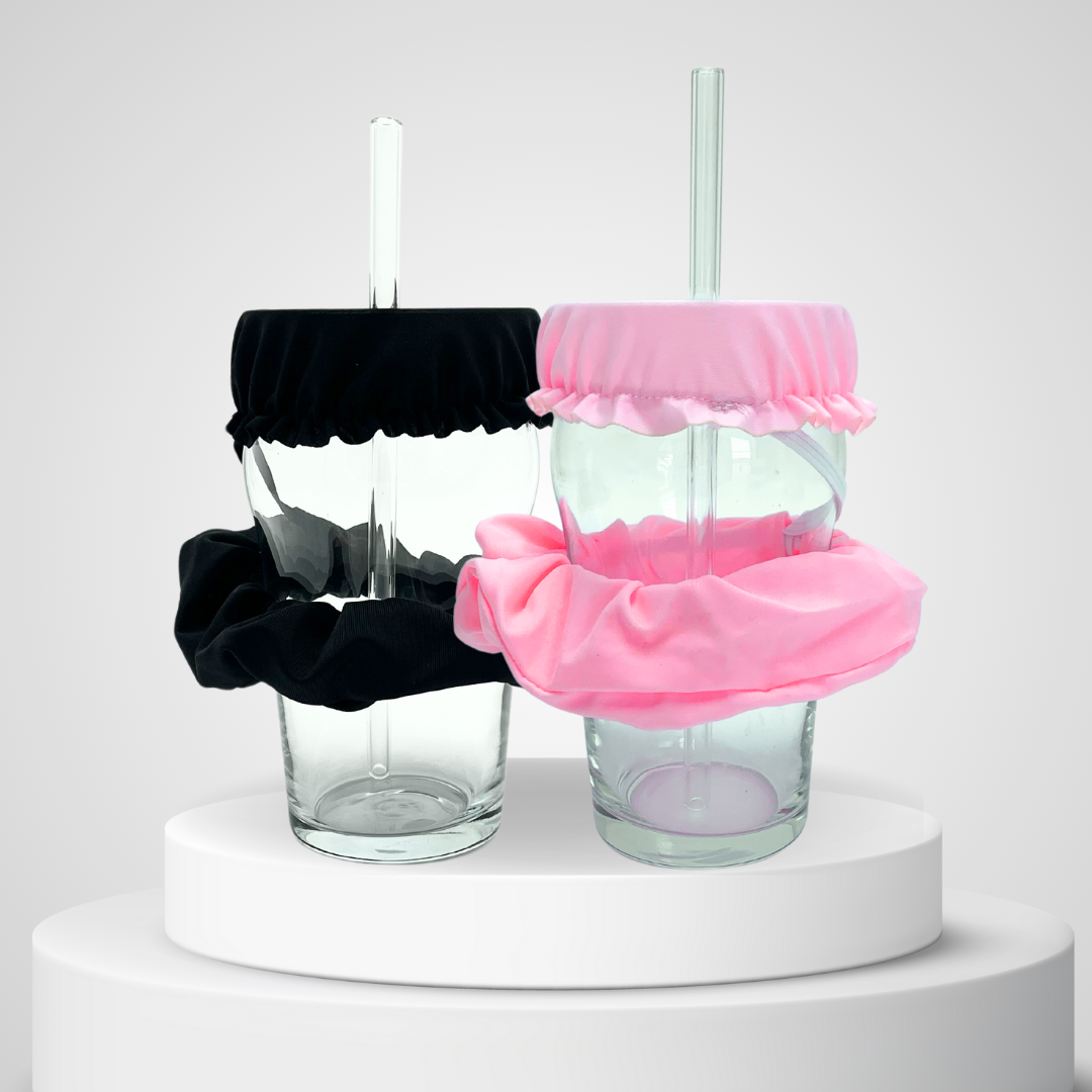 Pack de 2 chouchous anti-drogue, protection de verre discrète